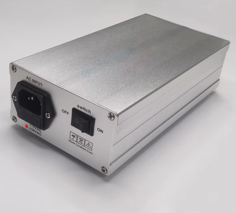 TS211 Gigabit Optical Transceiver Linear DC Power Supply OCXO TCXO Single Mode Single Fiber 15/25KM Multimode Dual Fiber 2KM