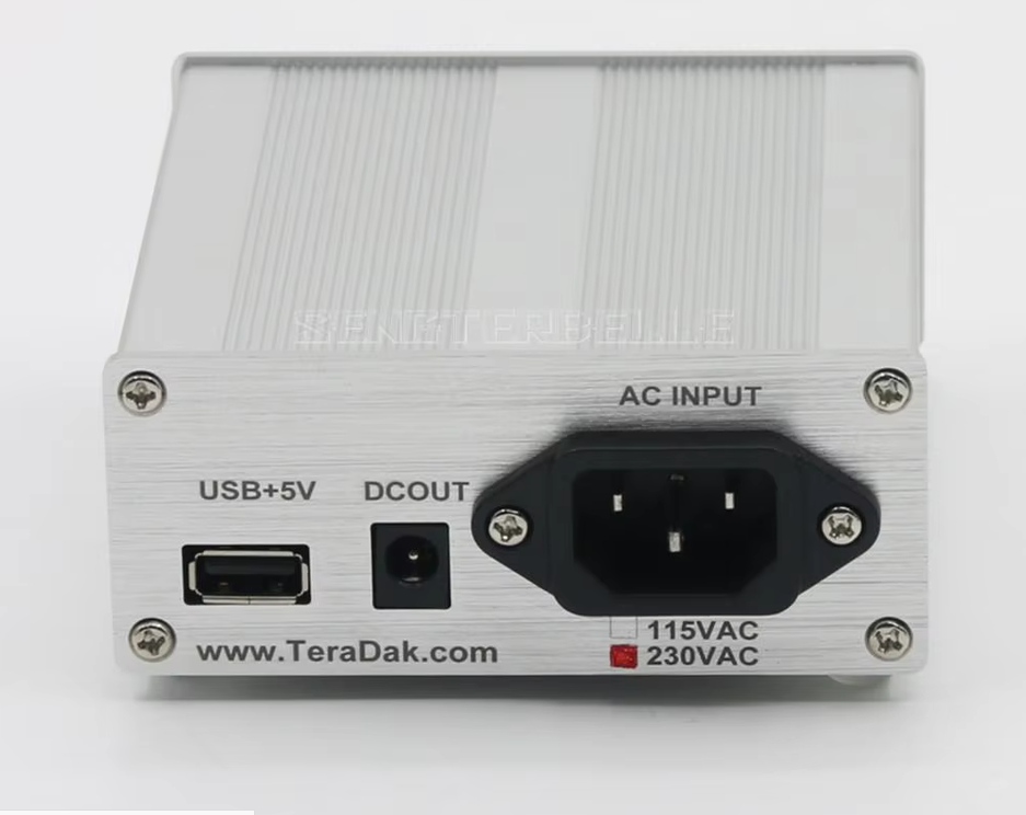 New TeraDak TeraLink X2 External Linear Power Supply DC8.5V+USB 5V Independent Output Power Adapter For Audio DAC Amplifier