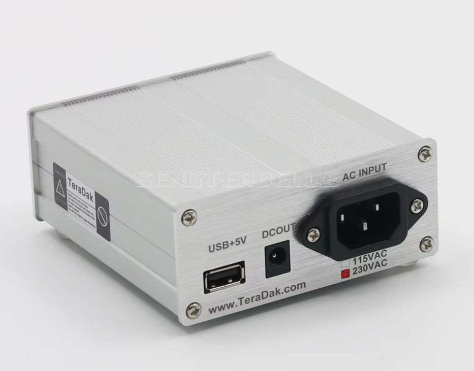New TeraDak TeraLink X2 External Linear Power Supply DC8.5V+USB 5V Independent Output Power Adapter For Audio DAC Amplifier