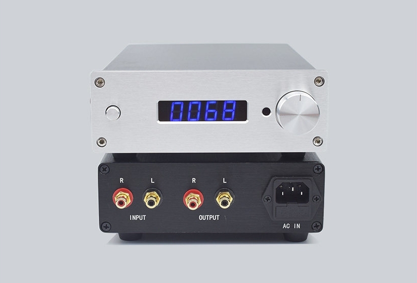 Relay resistor ALPS27 motor potentiometer remote control volume controller digital display