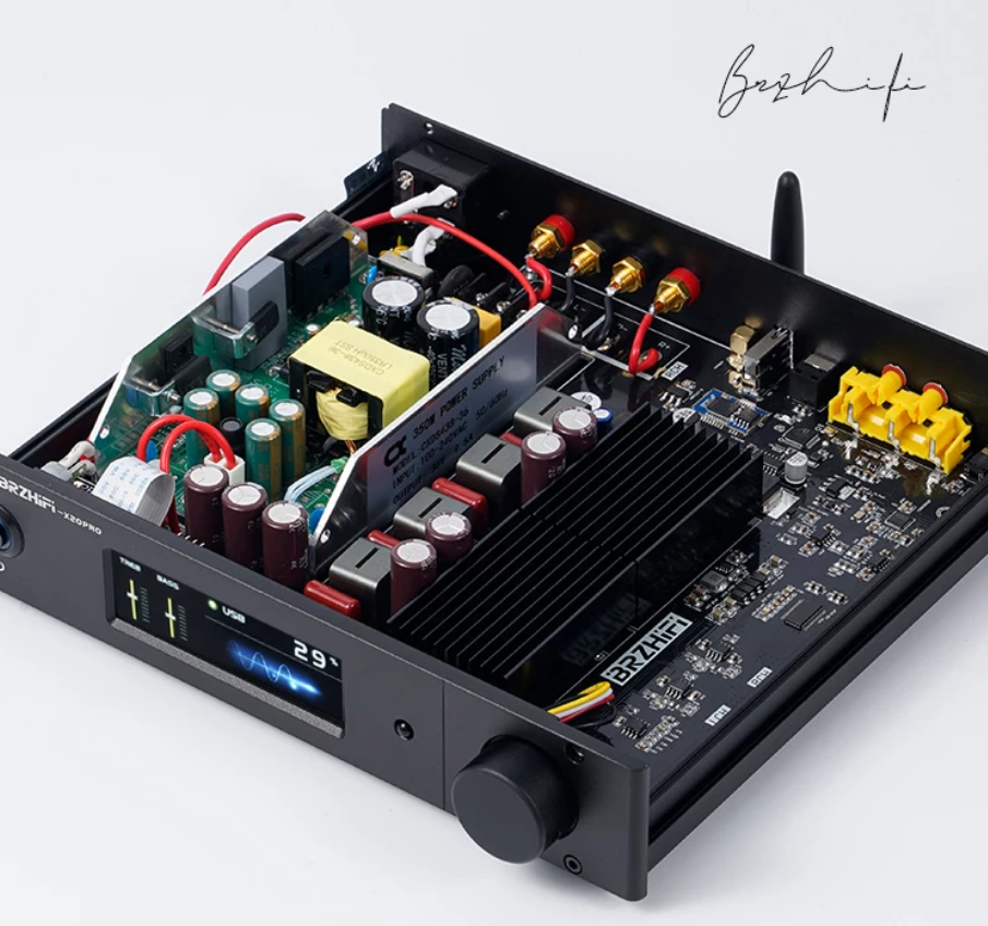 Weiliang high-end X20-PRO Bluetooth 6.2 HIFI amplifier dual TPA3255 US ES9039 independent decoding amp 300W*2