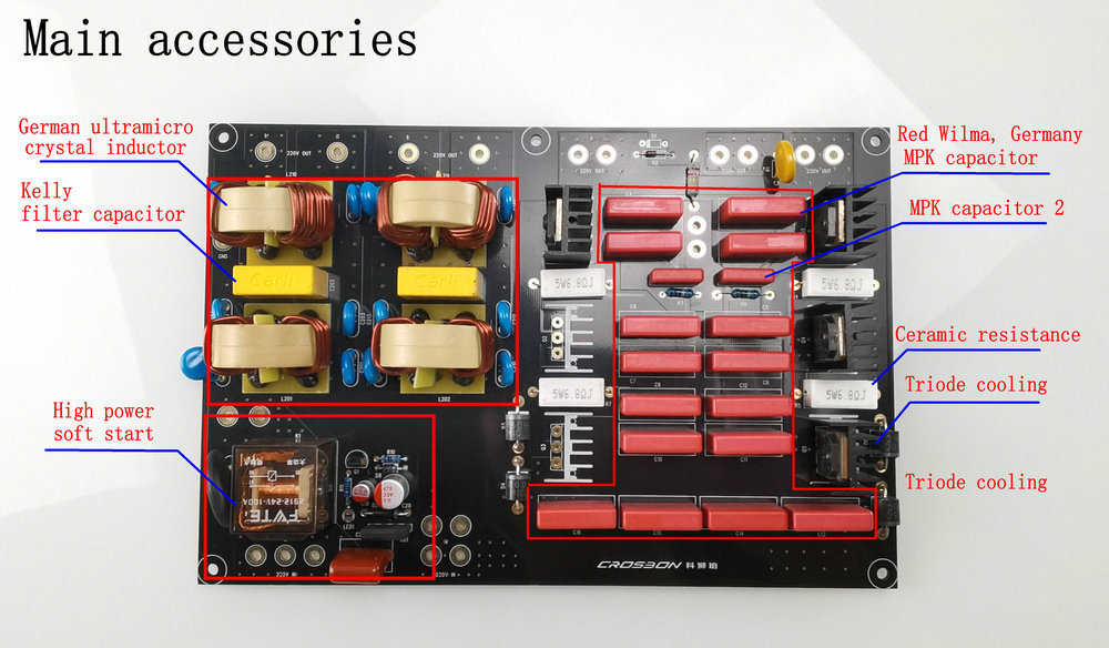 Crosbon CR-685 Hifi Audiophile power filter processor audio specific purification