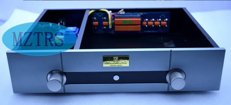 MZTRS Imitation Gaowen Preamp Integrated Power Amplifier Chassis Remote Volume Controller Passive Preamp