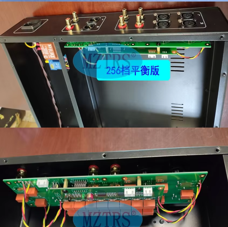 MZTRS Imitation Gaowen Preamp Integrated Power Amplifier Chassis Remote Volume Controller Passive Preamp