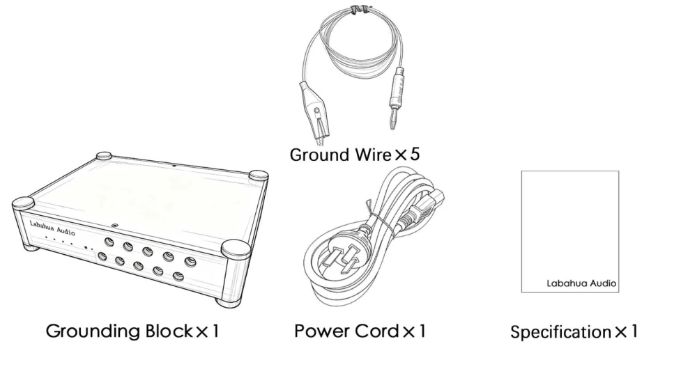 Active Audio Ground Box HIFI Noise Reducer for Amplifier DAC CMC Upgrade Power Purifier Static Elimination Improve Sound Quality