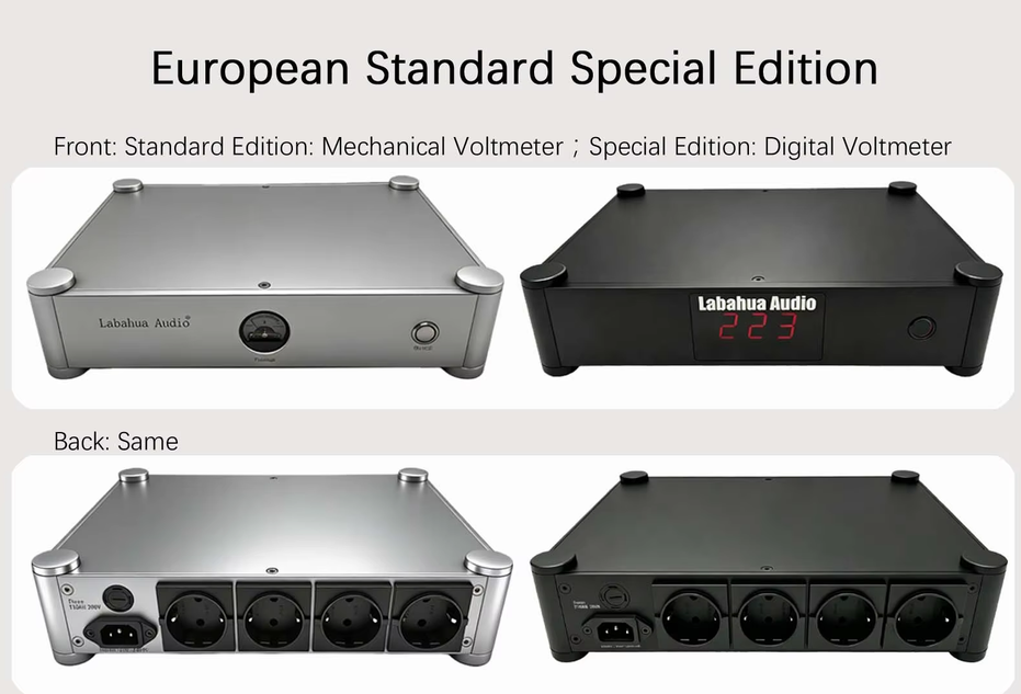 HIFI Audio Power Filter High-Power Filter Lightning Protection and Anti-interference Plug-in Power Supply