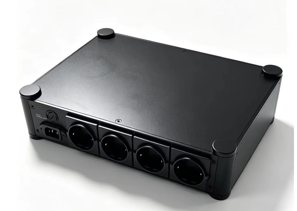 AC power processor P800 updated Eliminates DC EMI filter Lightning protector 2-level common and differential mode