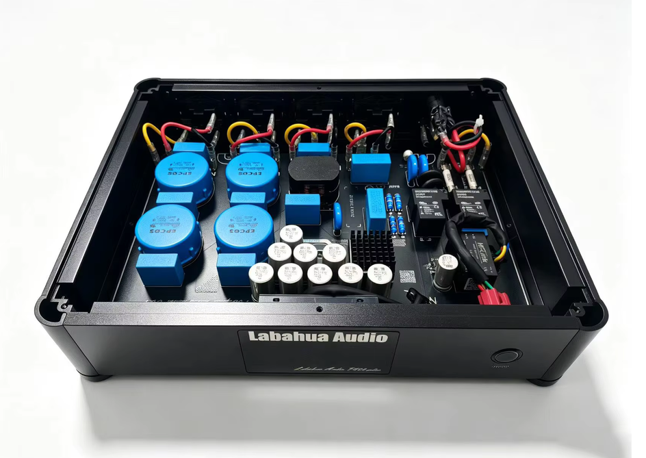 AC power processor P800 updated Eliminates DC EMI filter Lightning protector 2-level common and differential mode