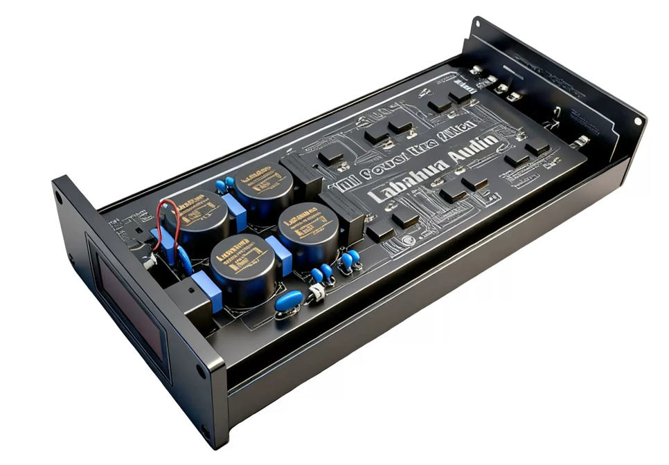 Labahua Audio European Standard Power Station Audio AC Power Filter Wireless Connection Patented Product Digital Display