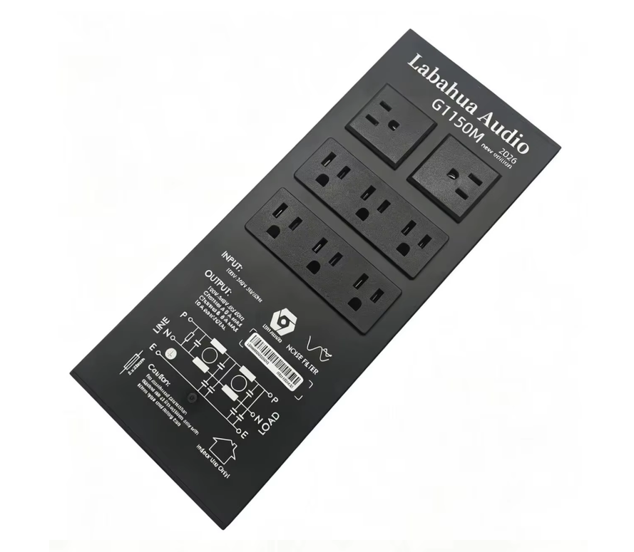 Labahua Audio HiFi Power Station SE400 US AU Audio Filter 8Channel US Output Connectors Wireless Connection Patented Product