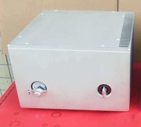 Silver NAGRA Single channel split all aluminum amplifier chassis HIFI DIY amp case
