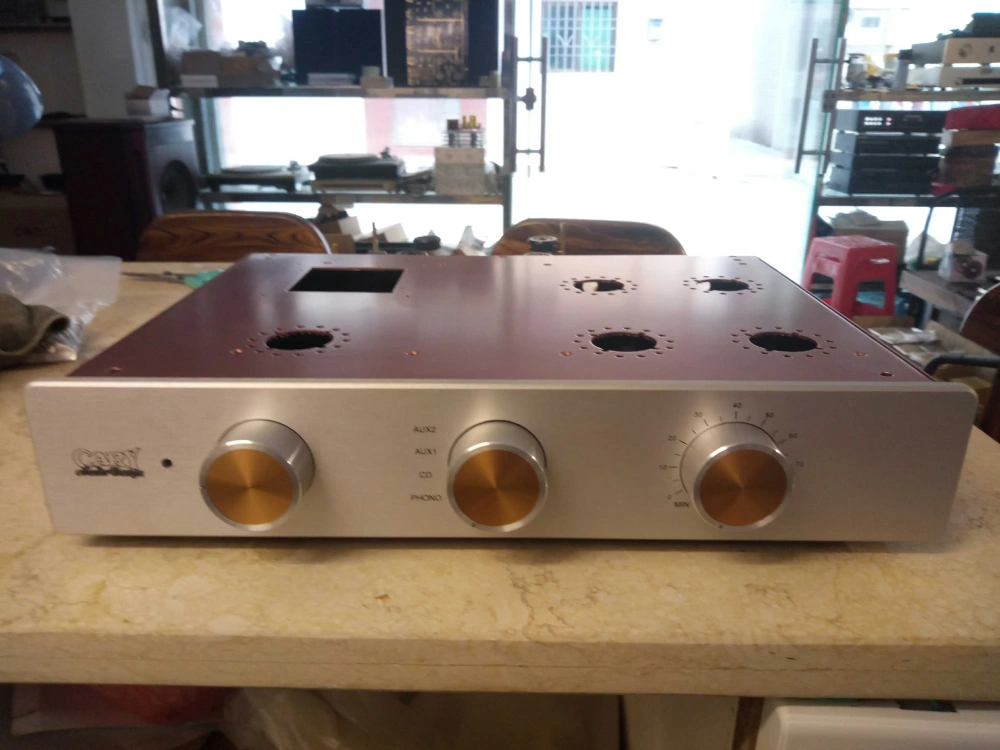 HIFI DIY tube preamp chassis Iron power amplifier case Suitable for installing American CARY circuits