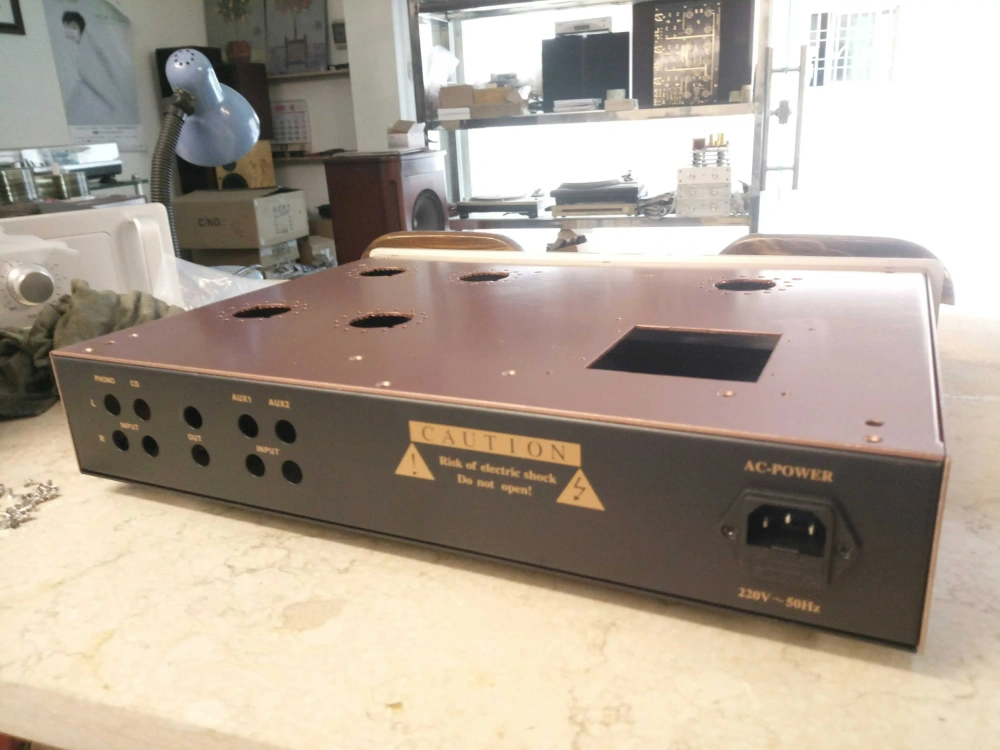 HIFI DIY tube preamp chassis Iron power amplifier case Suitable for installing American CARY circuits