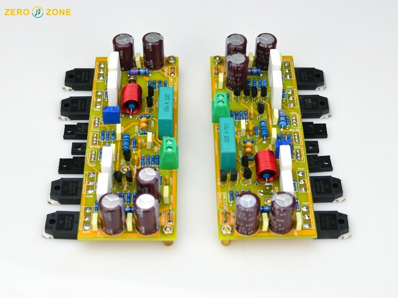 HIFI DIY SYM5-3 100W * 2 high bias Class AB power amplifier finished board