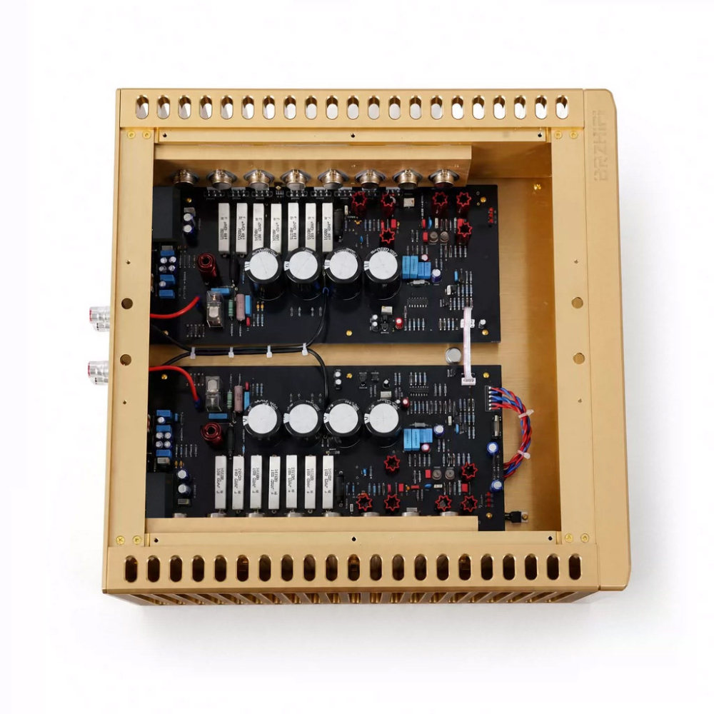 BRZHIFI Gold 711 HI-END stereo audio power amplifier Collector's Edition