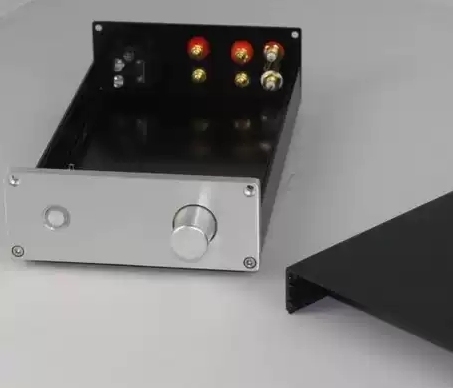 Full Aluminum alloy Home Audio Amplifier Chassis HIFI DIY Preamp case mini amp box 135x48x250mm