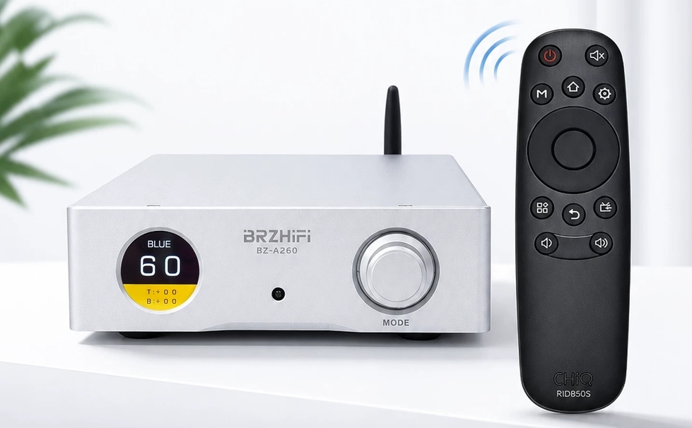 A260 Sanyo STK433-260 HIFI DIY  70W * 2 stereo power amplifier with BT and remote control