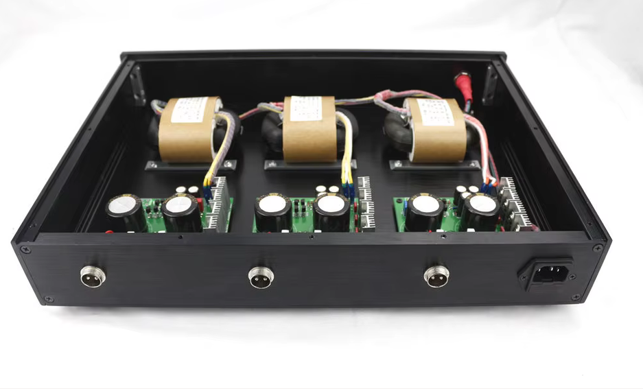 NEW arrive high version S11 3 Way output Ultra-low Noise Linear Power Supply DC5V + DC9V + DC12V LPS