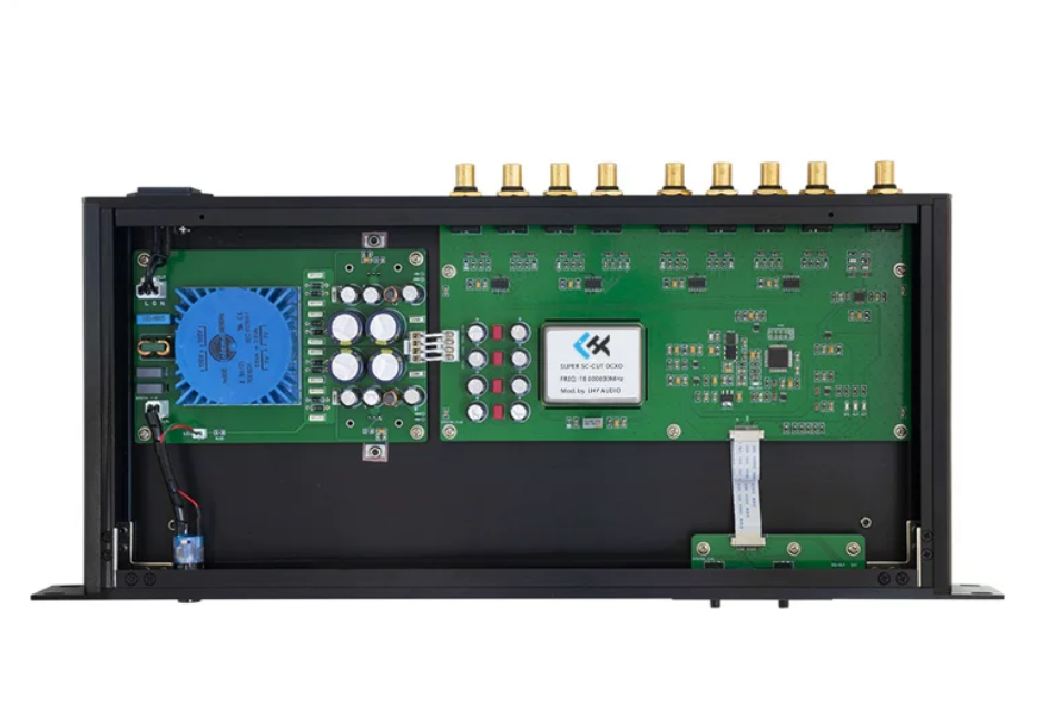 LHY OC-01 Adjustable Scalable Sizable OCXO 10M Synchronizer Audio Frequency Clock WCK Constant Temperature 44.1K 96K 192K 384K