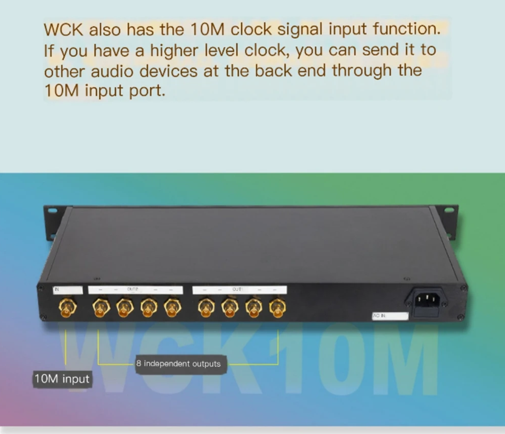 LHY OC-01 Adjustable Scalable Sizable OCXO 10M Synchronizer Audio Frequency Clock WCK Constant Temperature 44.1K 96K 192K 384K