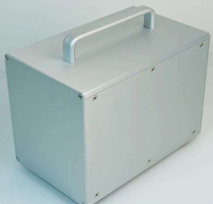 158 Full Aluminum Power Supply Chassis Industrial Control Power Amplifier Tube Preamp Chassis Computer Case, Aluminum Alloy Shell Instrument Enclosure