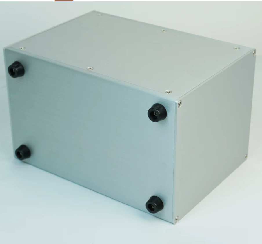 158 Full Aluminum Power Supply Chassis Industrial Control Power Amplifier Tube Preamp Chassis Computer Case, Aluminum Alloy Shell Instrument Enclosure