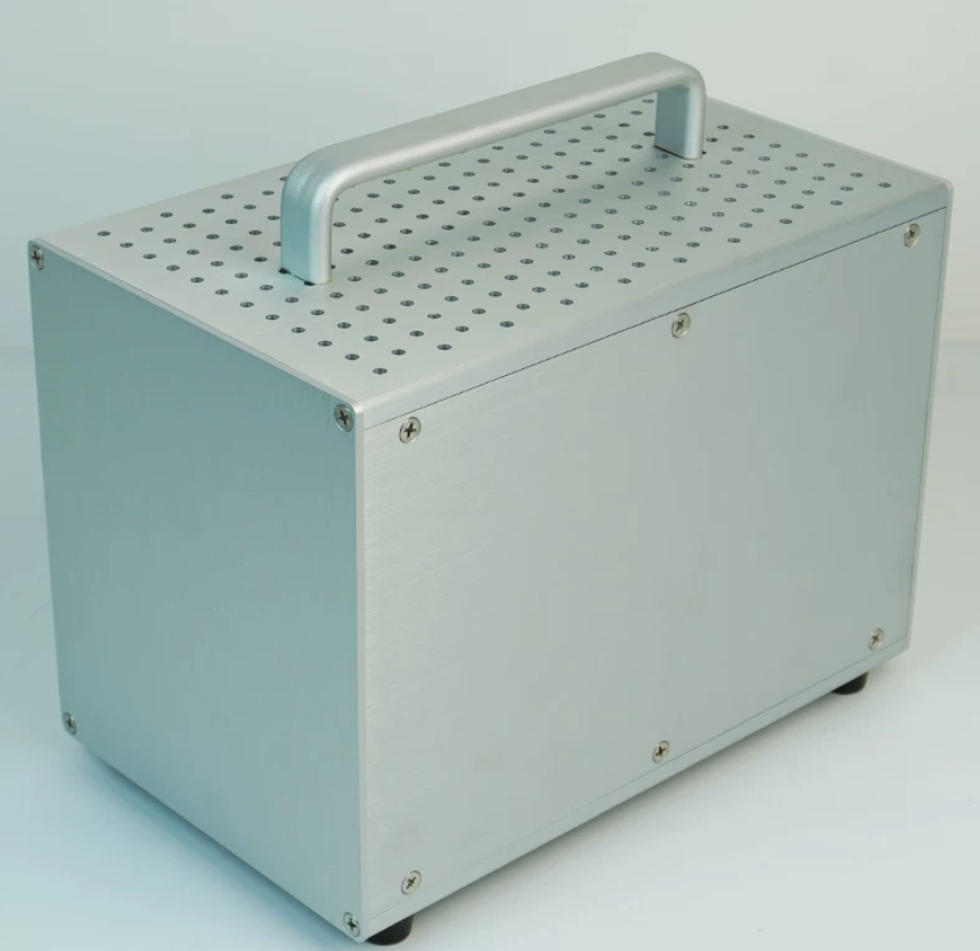 158 Full Aluminum Power Supply Chassis Industrial Control Power Amplifier Tube Preamp Chassis Computer Case, Aluminum Alloy Shell Instrument Enclosure