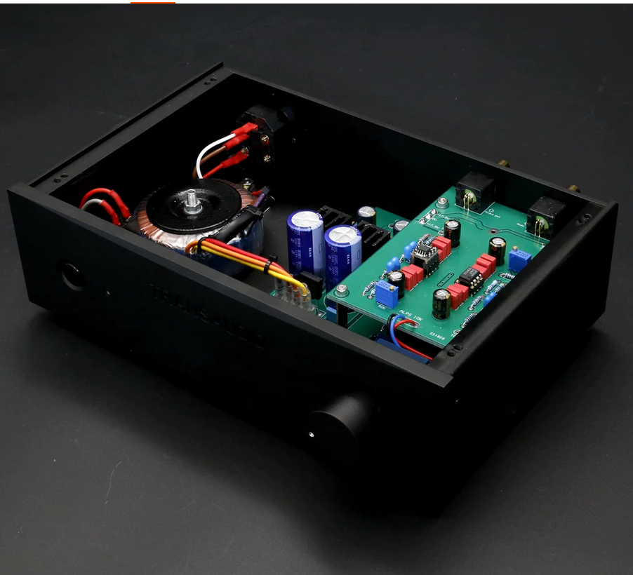 Noratel transformer Hifi Pre-Amp Preamp Amplifier C7 Mini Preamplifier Machine MBL6010D OPA604AP
