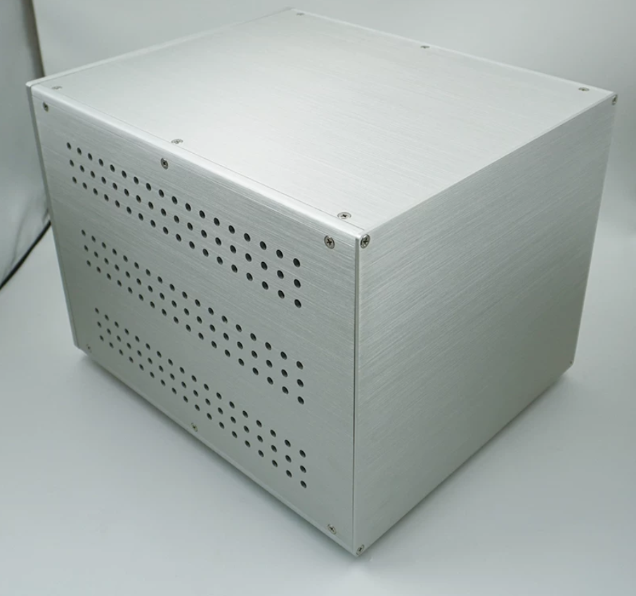 3000W All aluminum amplifier chassis / Preamplifier case / AMP Enclosure DIY box (300 *263*360mm)