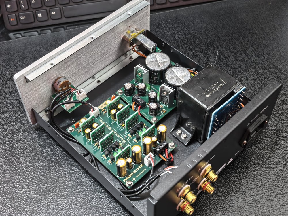 HDAM-S3 Fully discrete HIFI DIY stereo preamplifier Refer to Marantz SA3 circuit