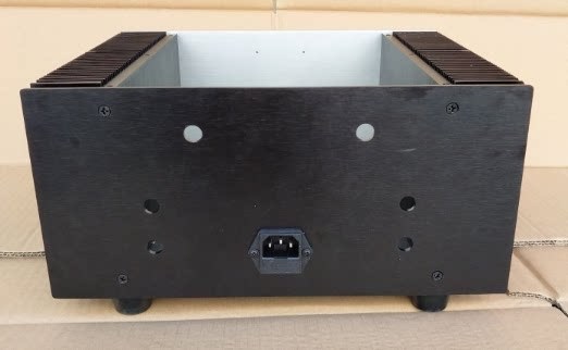 Imitation of CHORD amplifier chassis from the UK HIFI DIY Class A amp case power suply box