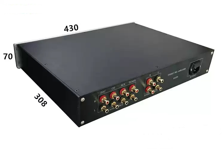 MP200 HIFI DIY stereo transistor tone preamplifier with Four input selection