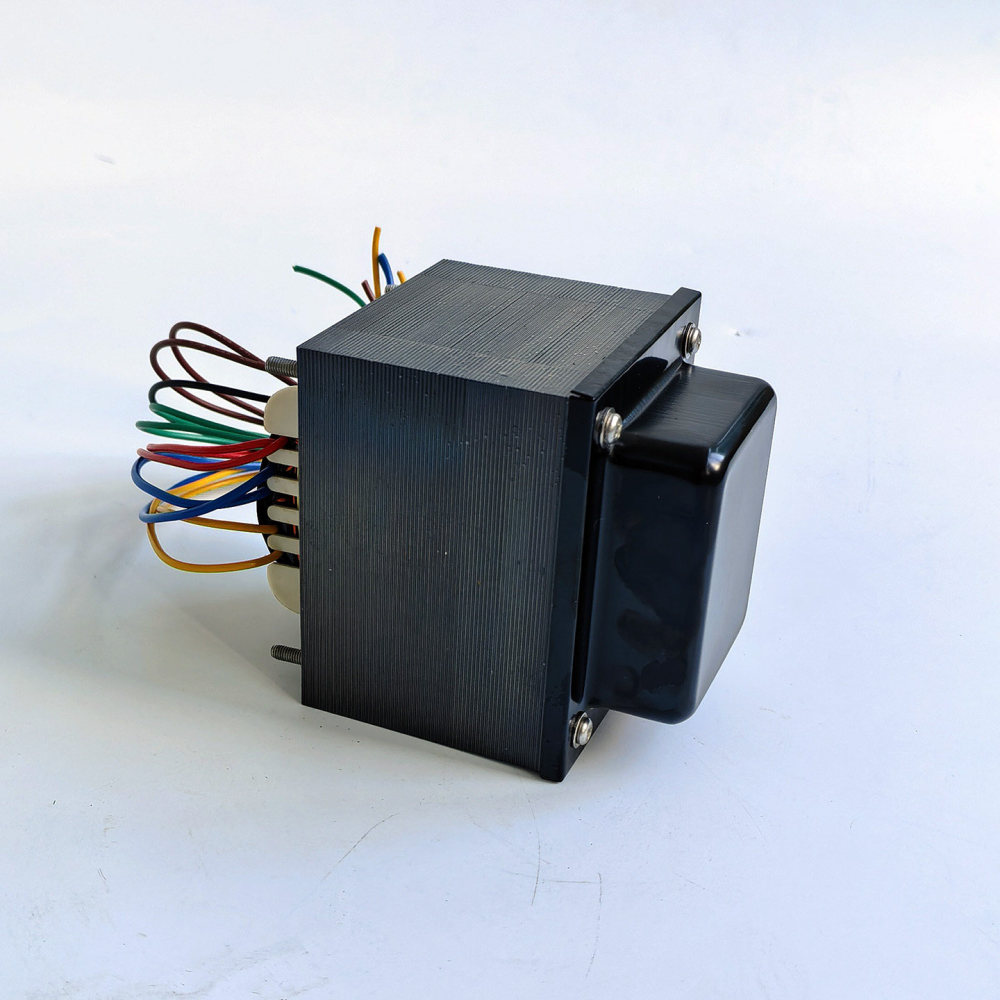 240W Pure copper wire wound Audio Transformer for amplifier output:320-0-320V 0-6.3V 0-6.3V 0-5V