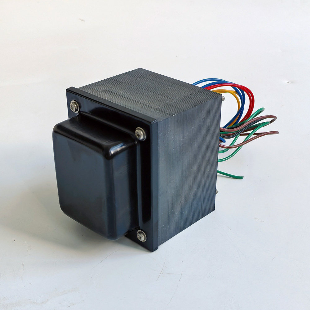240W Pure copper wire wound Audio Transformer for amplifier output:320-0-320V 0-6.3V 0-6.3V 0-5V