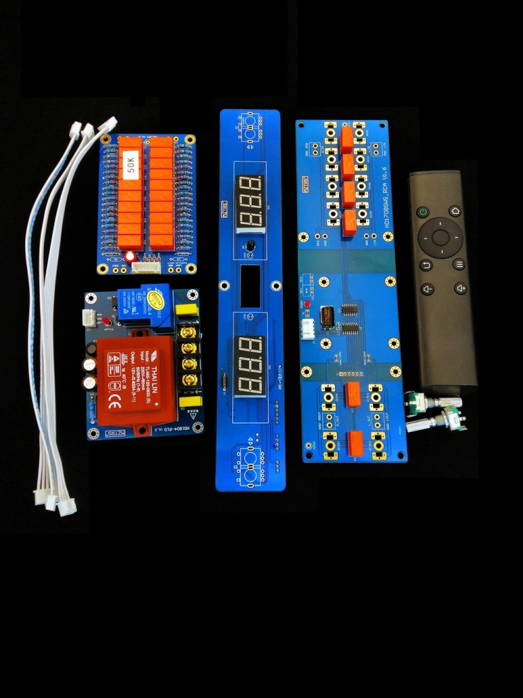 HiFi Infrared Remote Control Volume Control Adjust Board ALPS27 Amplifier Preamp Motor Relay Potentiometer Reference GOLDMUND