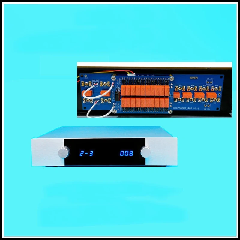 HiFi Infrared Remote Control Volume Control Adjust Board ALPS27 Amplifier Preamp Motor Relay Potentiometer Reference GOLDMUND