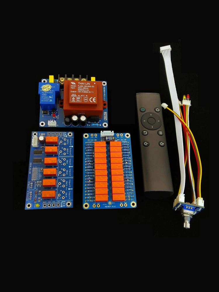 HiFi Infrared Remote Control Volume Control Adjust Board ALPS27 Amplifier Preamp Motor Relay Potentiometer Reference GOLDMUND