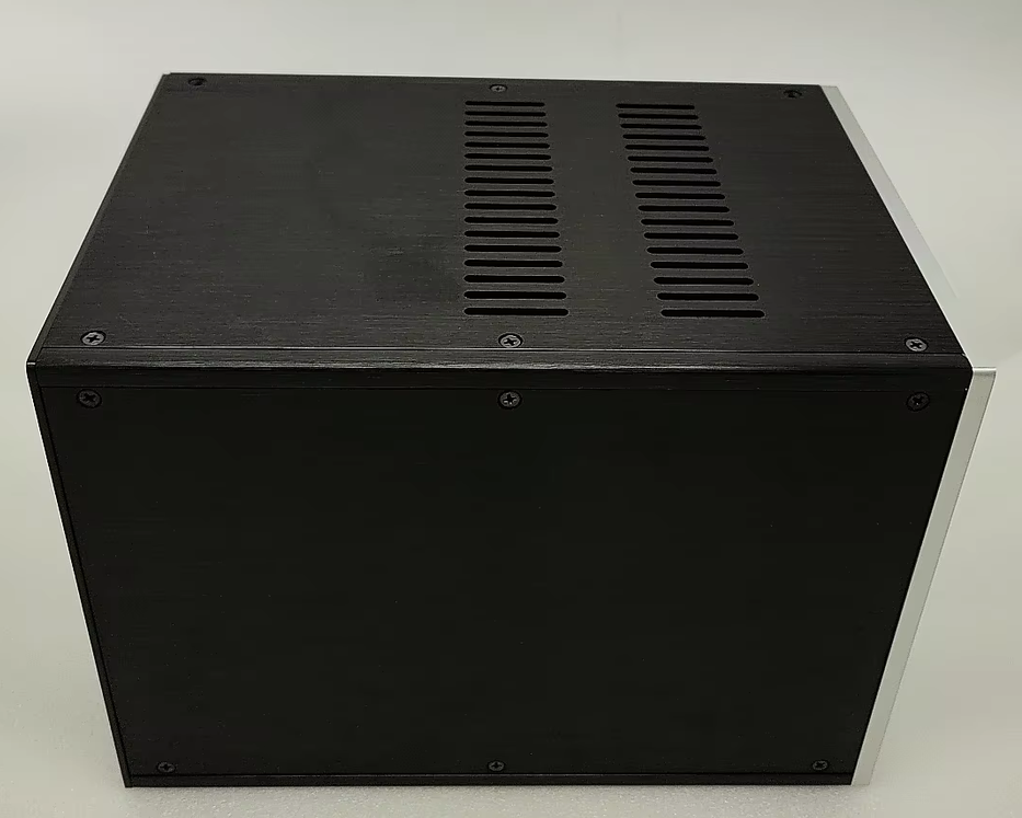 DYT-1 Heightening Full Aluminum amplifier Enclosure/preamp case/amp box/DIY power supply chassis 211.5*211.5*311mm