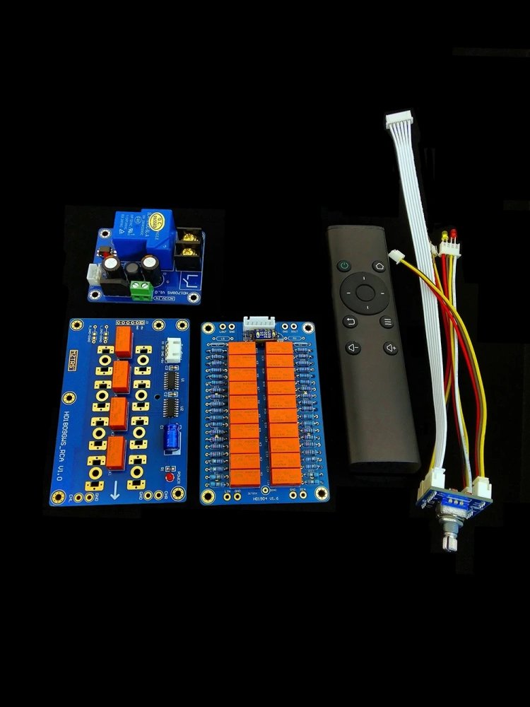HiFi Infrared Remote Control Volume Control Adjust Board ALPS27 Amplifier Preamp Motor Relay Potentiometer Reference GOLDMUND