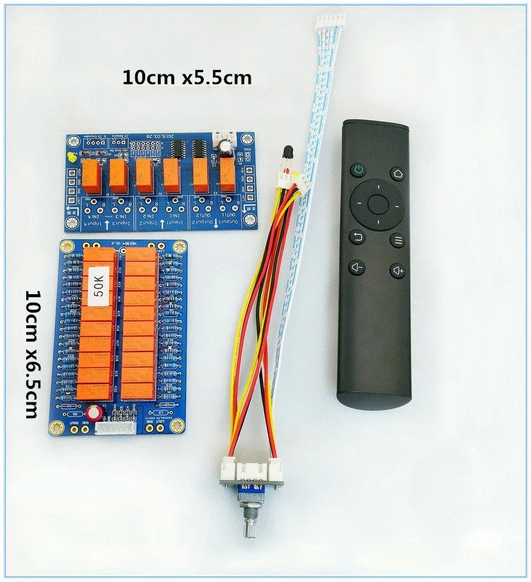 HiFi Infrared Remote Control Volume Control Adjust Board ALPS27 Amplifier Preamp Motor Relay Potentiometer Reference GOLDMUND