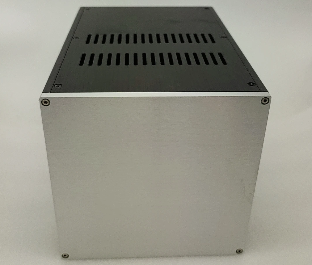 DYT-1 Heightening Full Aluminum amplifier Enclosure/preamp case/amp box/DIY power supply chassis 211.5*211.5*311mm
