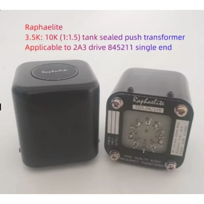 Raphaelite 3.5K: 10K (1:1.5) tank sealed push transformer suitable for 2A3 drive 845211 single ended