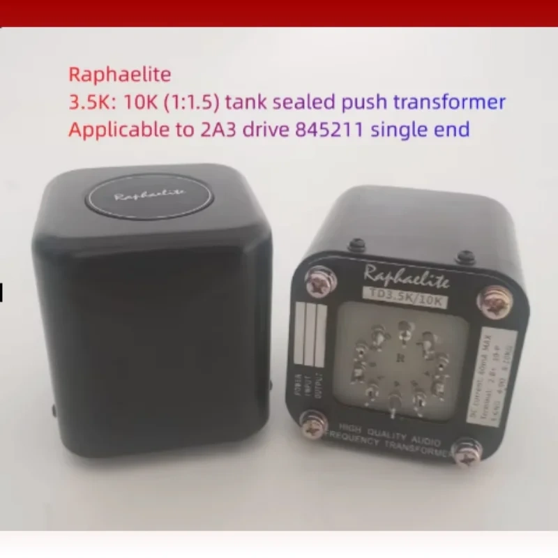 Raphaelite 3.5K: 10K (1:1.5) tank sealed push transformer suitable for 2A3 drive 845211 single ended