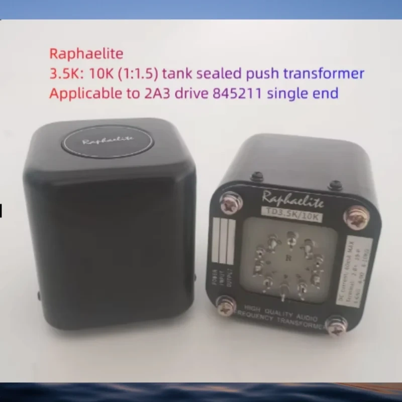 Raphaelite 3.5K: 10K (1:1.5) tank sealed push transformer suitable for 2A3 drive 845211 single ended