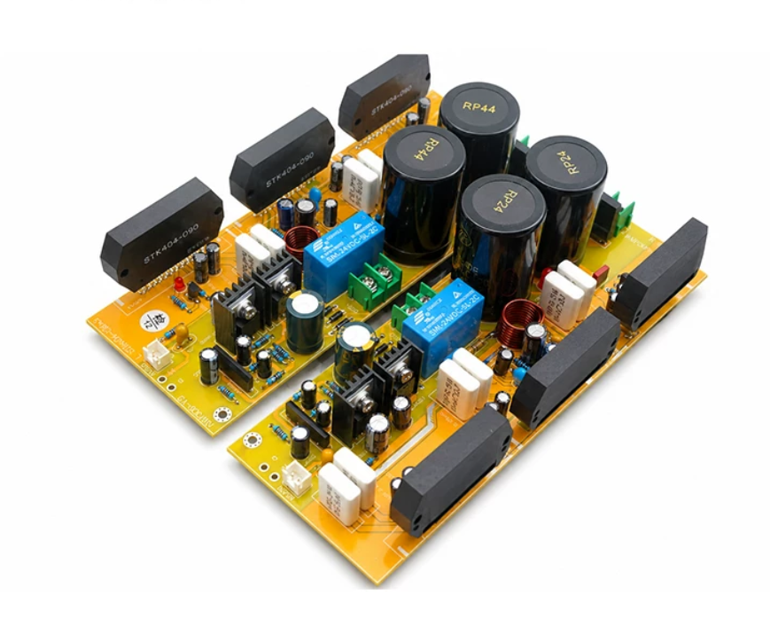 AMP300 HIFI High power 150W*2 STK404-090 parallel Sanyo thick film power amplifier Ultra low distortion