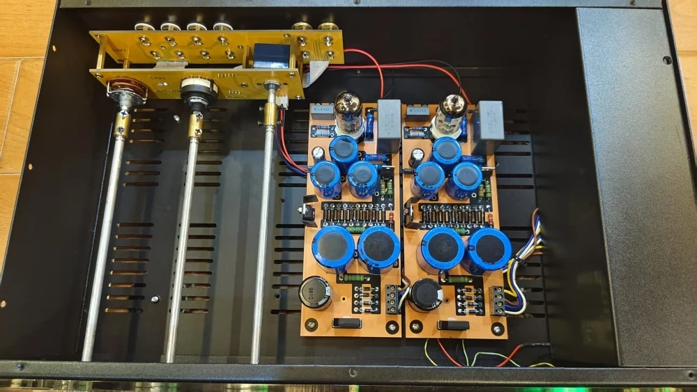 Preamp Copy German Famous D.Klimo 6DJ8 ECC88 E88CC 6922 Electron Vacuum Tube Tubes Pre-Amp Preamplifier Pre-Amplifier