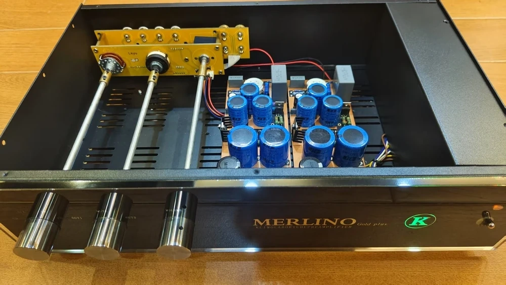 Preamp Copy German Famous D.Klimo 6DJ8 ECC88 E88CC 6922 Electron Vacuum Tube Tubes Pre-Amp Preamplifier Pre-Amplifier