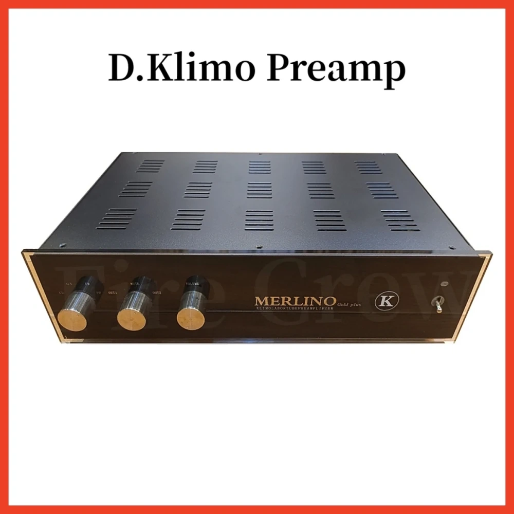 Preamp Copy German Famous D.Klimo 6DJ8 ECC88 E88CC 6922 Electron Vacuum Tube Tubes Pre-Amp Preamplifier Pre-Amplifier