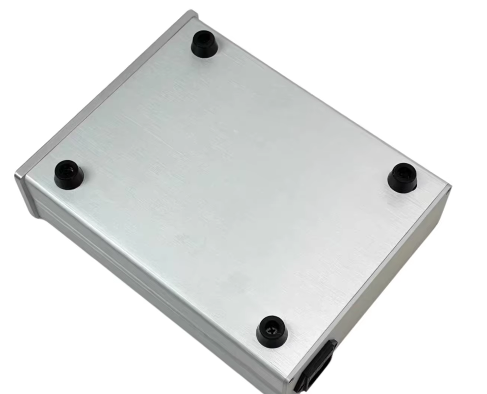 NEW type184 silver Aluminum Power supply audio decoder DIY Case Tone Control Audio amplifier Case Housing Box 190*62*239mm