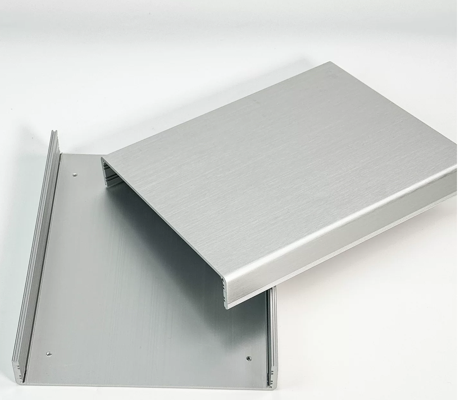 NEW type184 silver Aluminum Power supply audio decoder DIY Case Tone Control Audio amplifier Case Housing Box 190*62*239mm